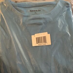 Men's 4 piece pajamas sets 1 Blue  Shirt, 1 Black shirt. 2 pair of Plaid pants.